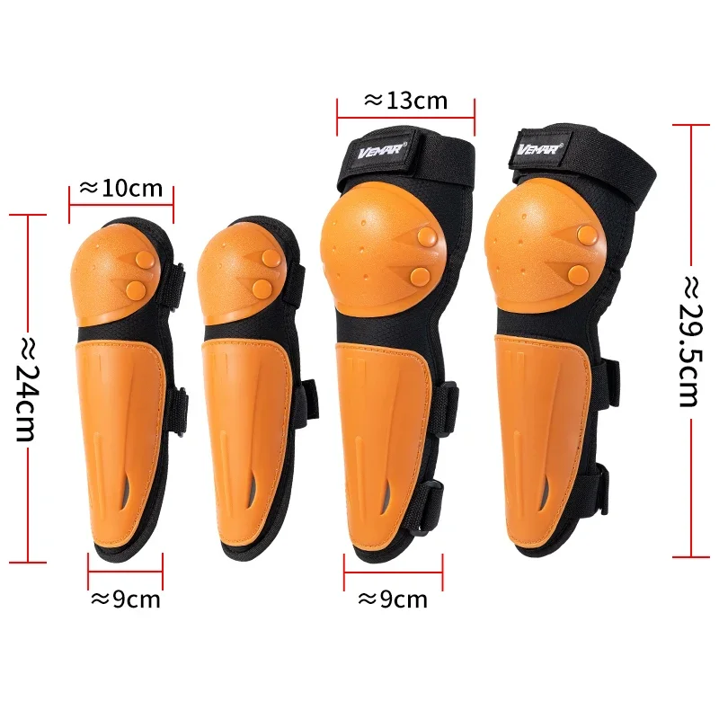 4Pcs/Set Kids Roller Skating Scooter Protection Safety Guard Boy Girls Cycling Skateboard Motorcycle Bike Riding Knee Elbow Pads