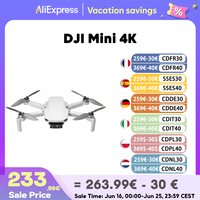DJI Mini 4K Drone Camera 249g 3-Axis Gimbal Stabilization 10km Video Transmission Auto Return Resistance Long Battery Original