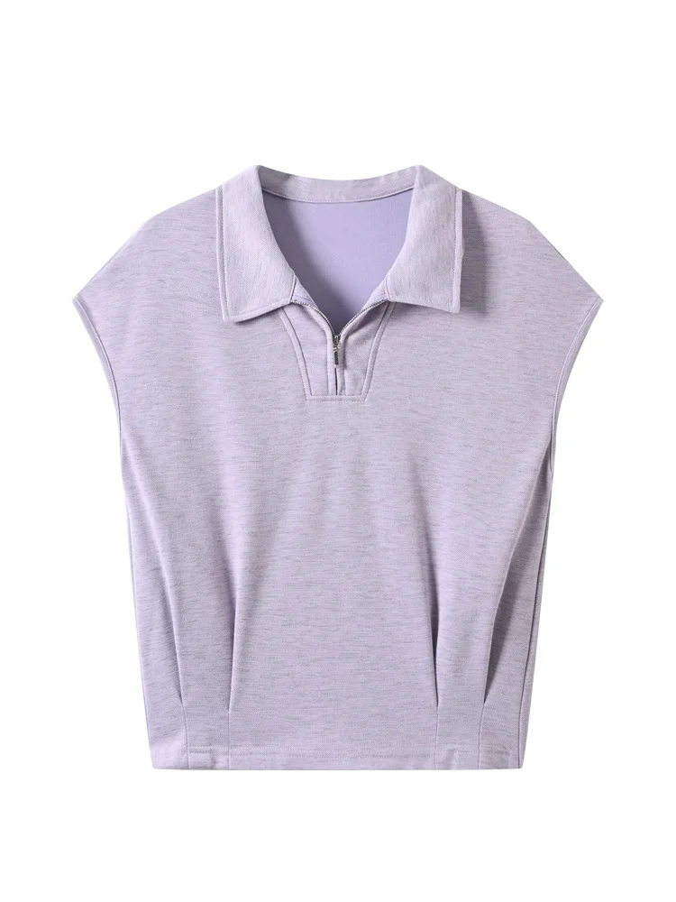 

Loose Neck Short Sleeve T-Shirt Women's plus Size Summer Casual Style Versatile Comfortable Breathable Polyester Blend