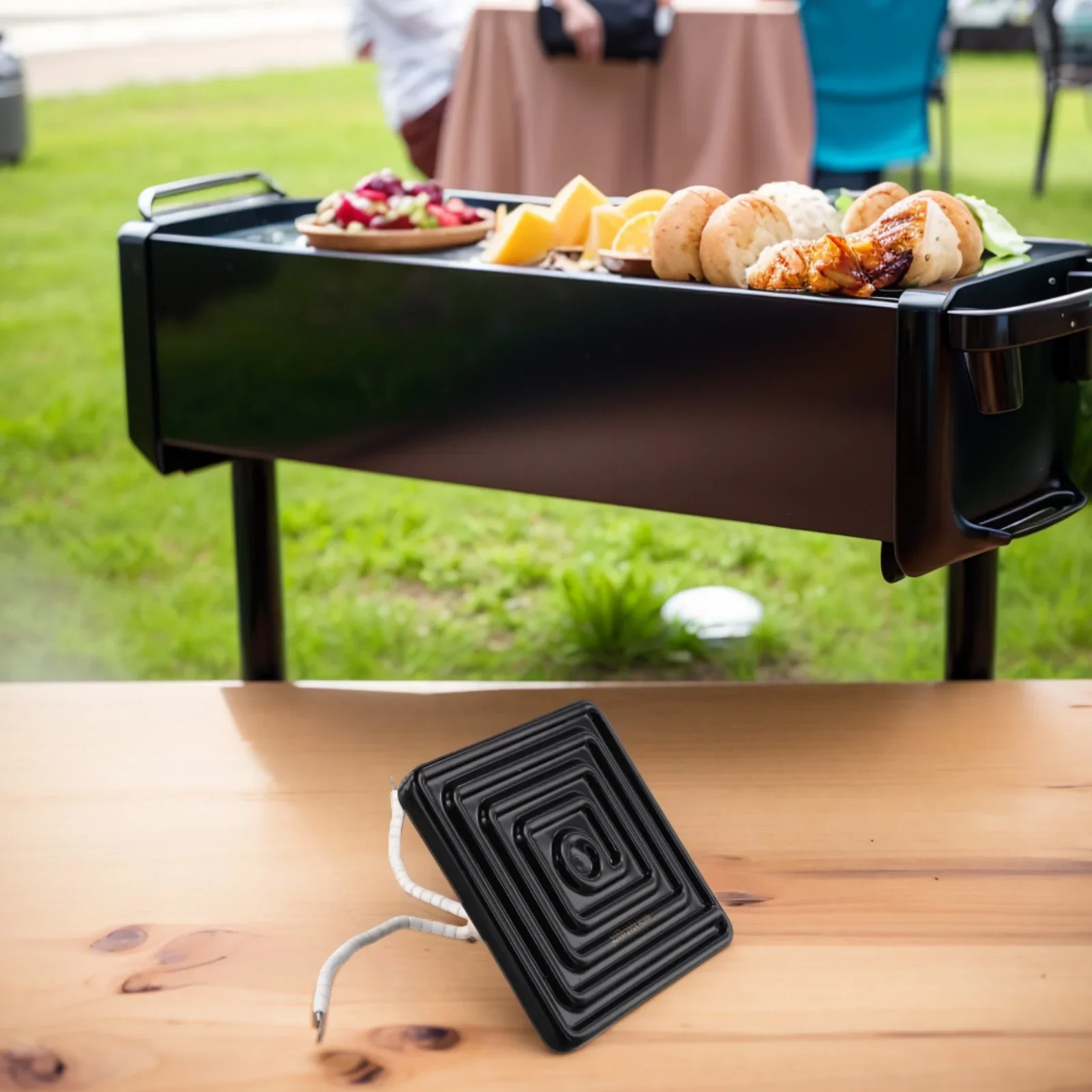 Sleek Embedded Electric Infrared Heating Plate Optimal Performance and Precise Control for Vacuum Forming Applications