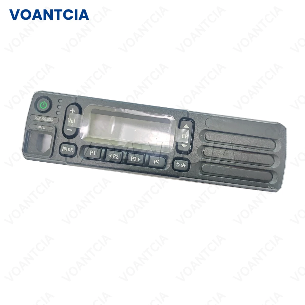 3Sets Front Housing With Keypad Top Casing Cover For PMLN6441A Of XIR M6660 DEM500 XPR2500 Walkie Talkie Accessories