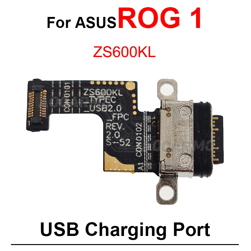 USB Charging Port Charger Dock For ASUS ROG Phone 8 7 6 5 4 3 2 1 Rog8 Rog6 ROG2 Rog3 ROG5 ZS660KL ZS661KS ZS673KS Replacement