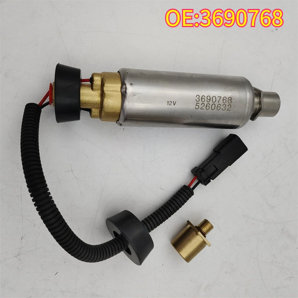 

Original High Quality New For 3690768 Fuel Transfer Pump 12V 3686718 3690768 Mining Dump Truck Parts FOR Cummins ISX QSX