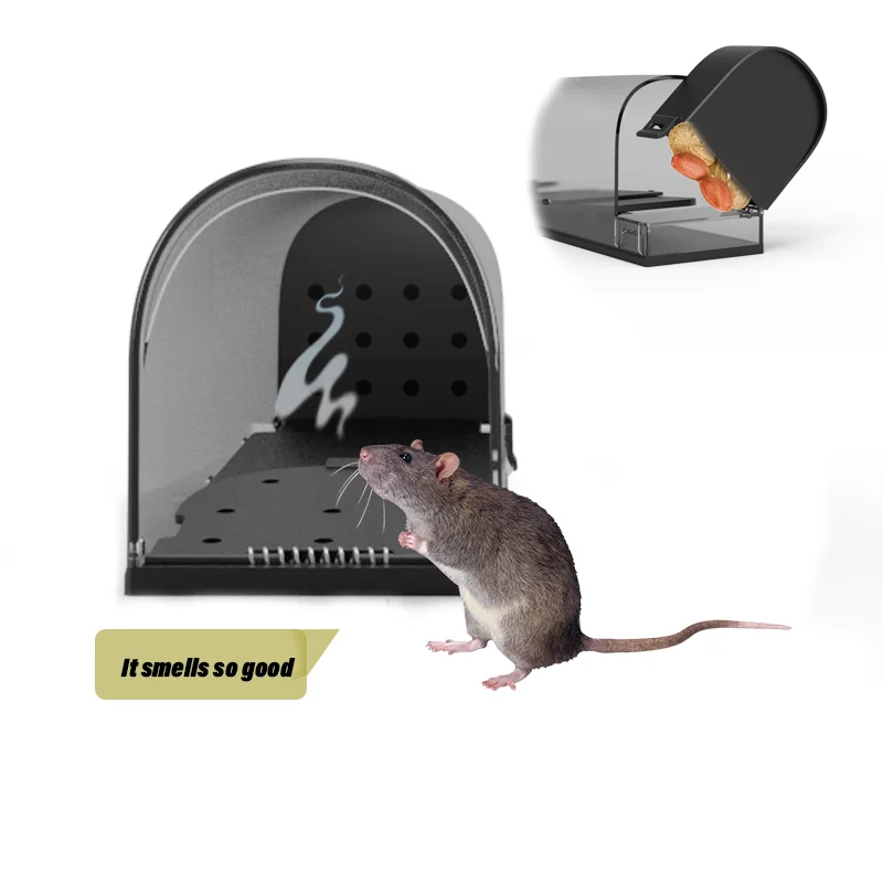 High-sensitivity mouse trap food bait automatic mouse trap machine suitable for living room and kitchen