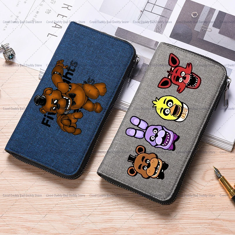fnaf-freddy-print-Держатель-для-кредитных-карт-Длинный-кошелек-для-мужчин-и-женщин-Держатель-для-карт-fazbear-bear-Зажимы-для-денег-из-искусственной-кожи-Дорожные-аксессуары