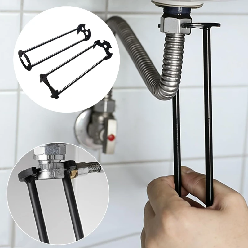 Area Efficient Basin Plier For Restricted Access Under The Basin