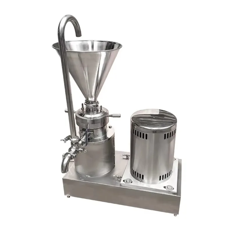 Peanut Butter Making Machine Manufacturer Tahini Hummus Production Line Nut Butter Production Machinery