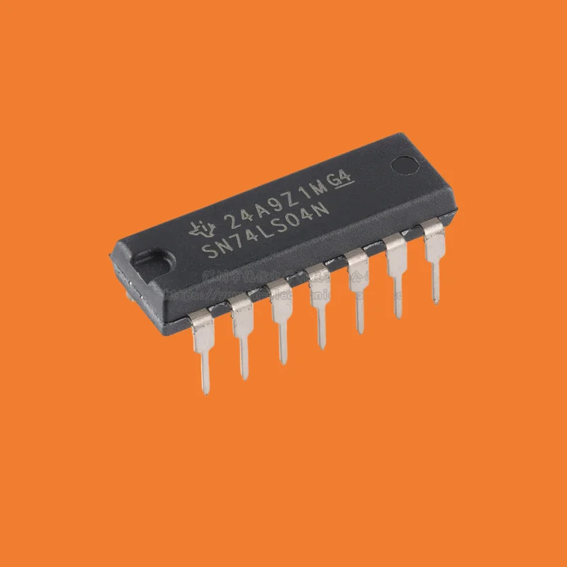10pcs/Original genuine SN74LS04N PDIP-14 six channel inverter chip