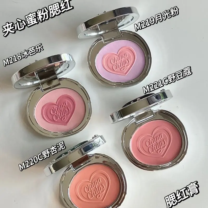 Joocyee Nieuwe Sandwich Blush Make-Up Blijvende Makkelijke Kleur Gezicht Verheldering Natuurlijke Perzik Blush Palet Lippenstift Rubor Maquillaje