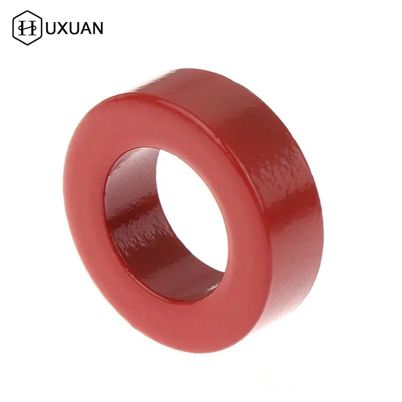 T130-2 Iron Ferrite Toroid Cores 33*20*11 Mm For Inductors Iron Powder Core Red Ring Low Permeability