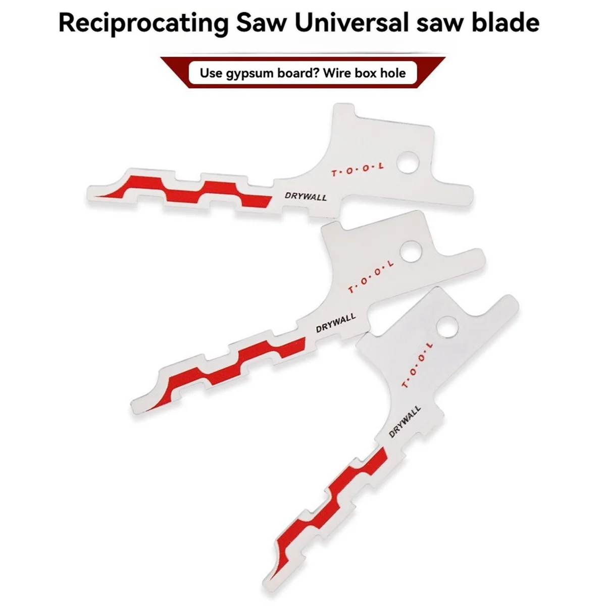 AT77 Мини-шабельные лобзиковые полотна для гипсокартона, полотно для сабельной пилы 85/86 типа, проволочная коробка, аксессуары для гипсокартона, 5 шт.