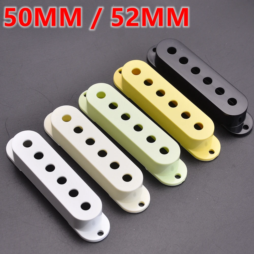 1 Piece Single Coil Pickup Cover For ST/SQ Electric Guitar Pickup Lid/Shell/Top 50MM/52MM  Made In Korea