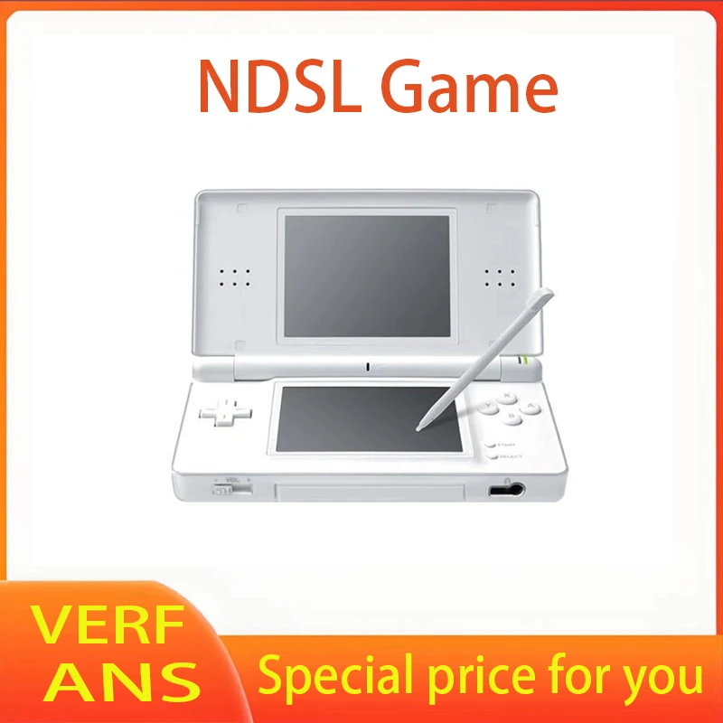 Refurbished NDSL Retro Game Console Full Colors Dual Screen Free Game for DS Lite Handheld Game Consola16G/32G/64G128G