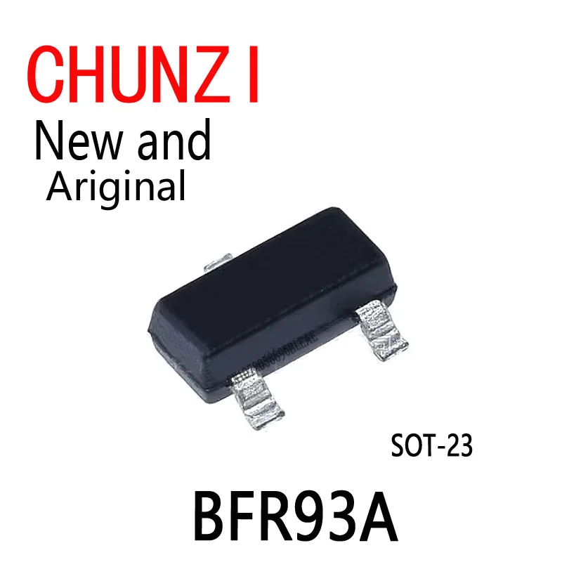 20Pcs New and Original BFR93 RF Bipolar Small Signal Transistor SOT-23 BFR93A