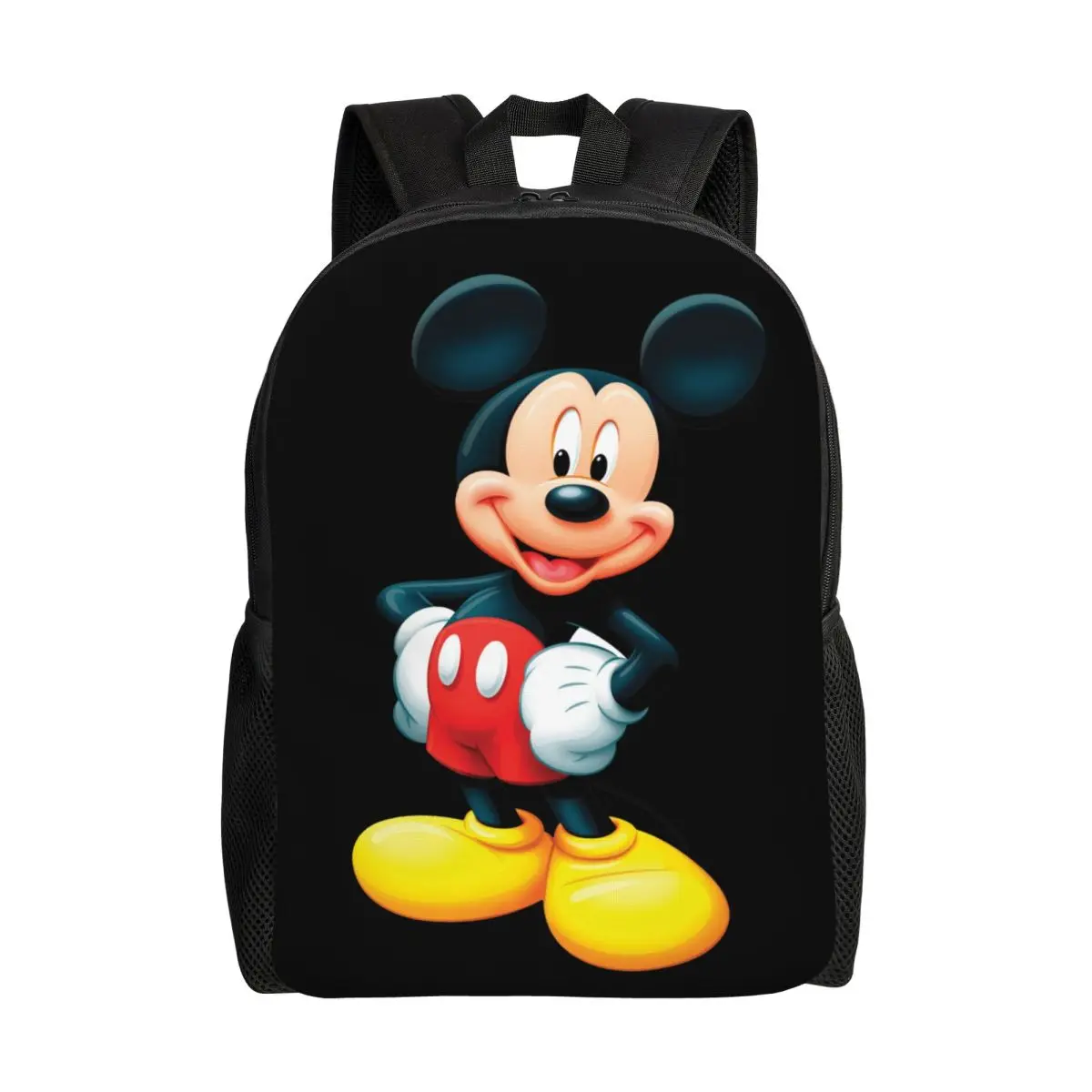 

Custom Mickey Mouse Minnie Backpacks for Men Women College School Students Bookbag Fits 15 Inch Laptop Cartoon Bags
