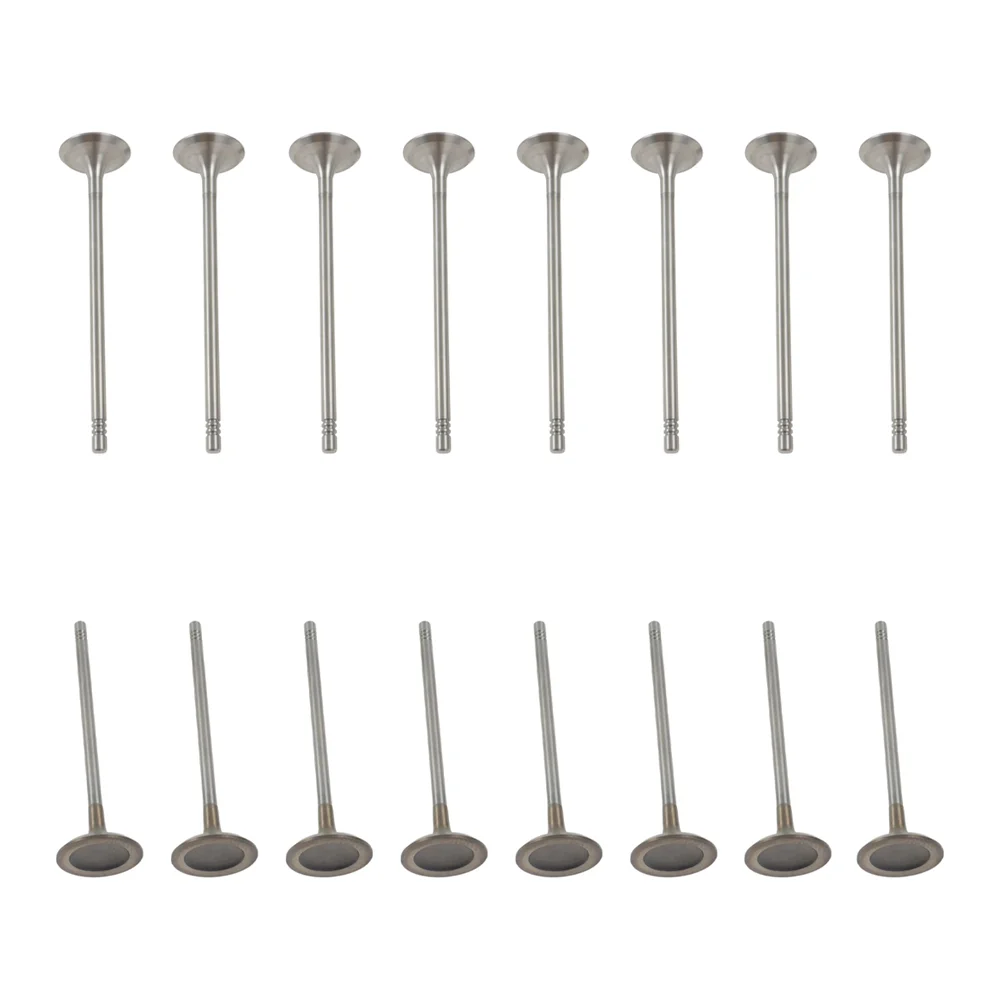 16 PCS Intake & Exhaust Valve Kit Fit For BMW 114i 116i 118i CITROEN MINI OPEL PEUGEOT 1.6 L N13 N14 N18 EP6 10-15 11347585901