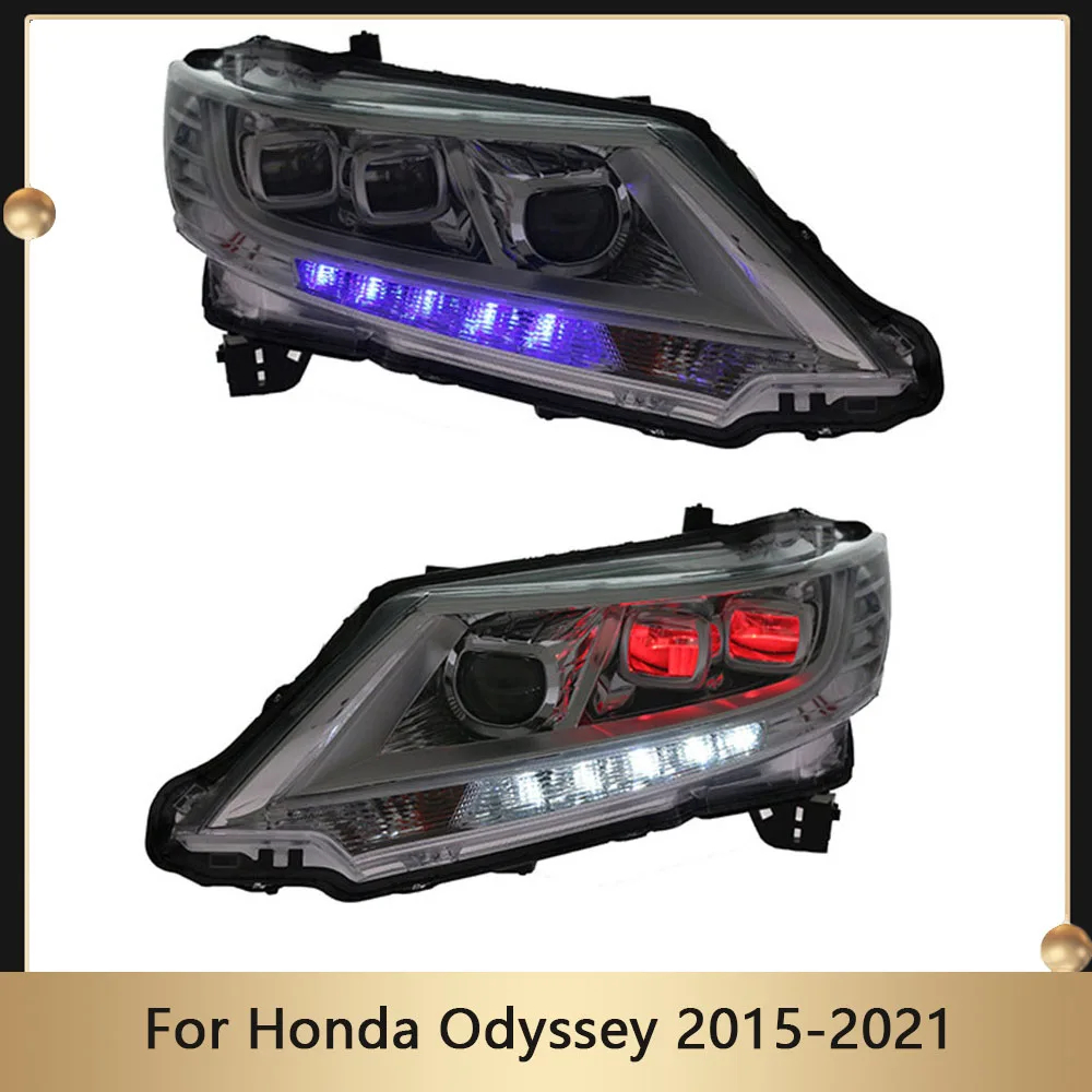 

Car Styling Headlamp Assembly For Honda Odyssey 2015-2021 LED Headlight Head Lamp DRL Signal Projector Lens Automotive