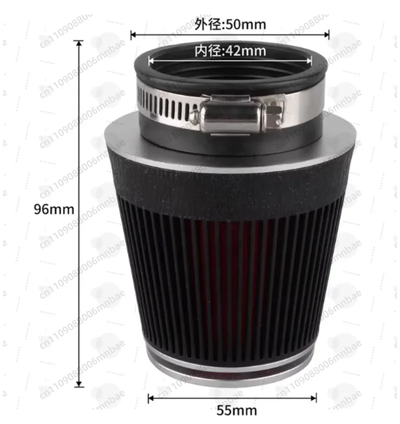 CNC Mushroom Head Air Filter Motorcycle Air Cleaner Oil Filter Fuel Filter Universal For Dirt Bike Pit Bike Scooter GY6 ATV