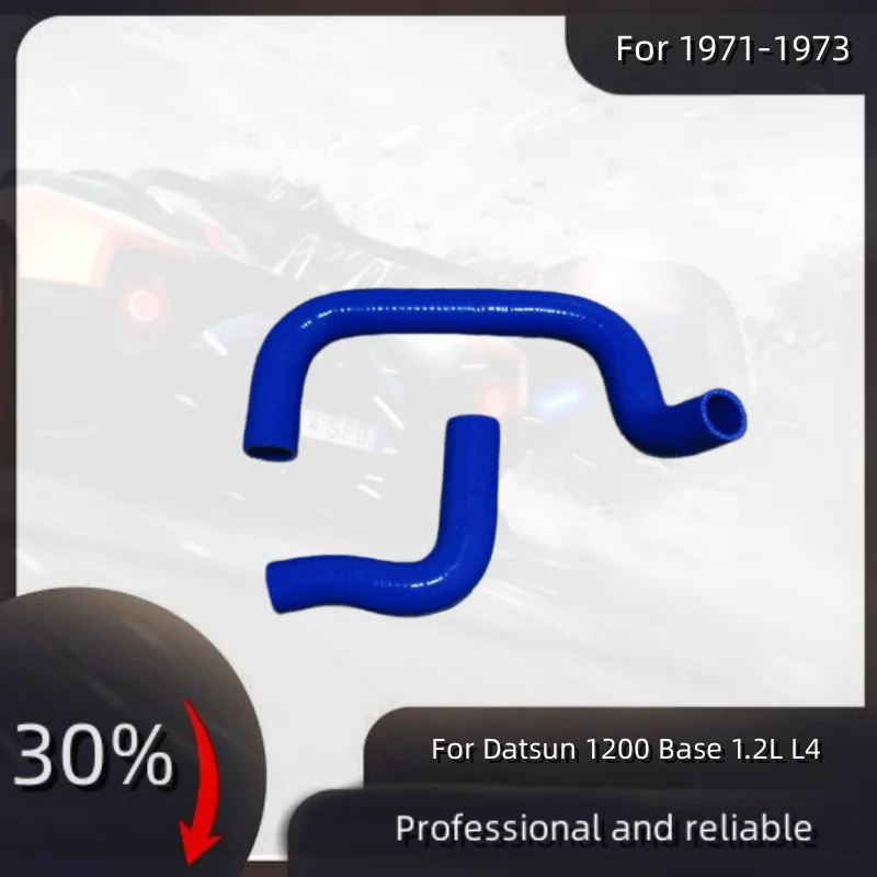 

For Datsun 1200 Base 1.2L L4 1971-1973 Silicone Radiator Hose Pipe Tube Kit 1971 1972 1973