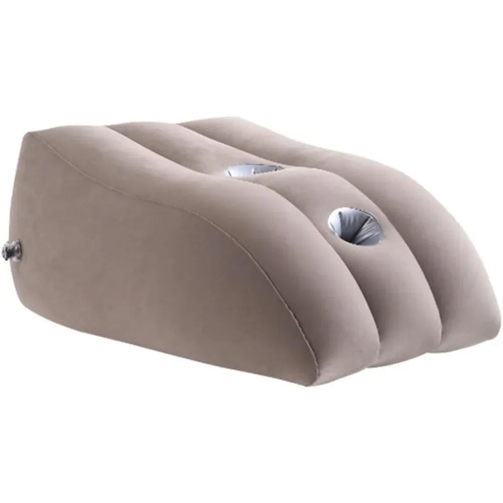 Ergonomic Inflatable Body Support Pillow, Multi-Position Cushion with Adjustable Inserts for Home & Travel Use