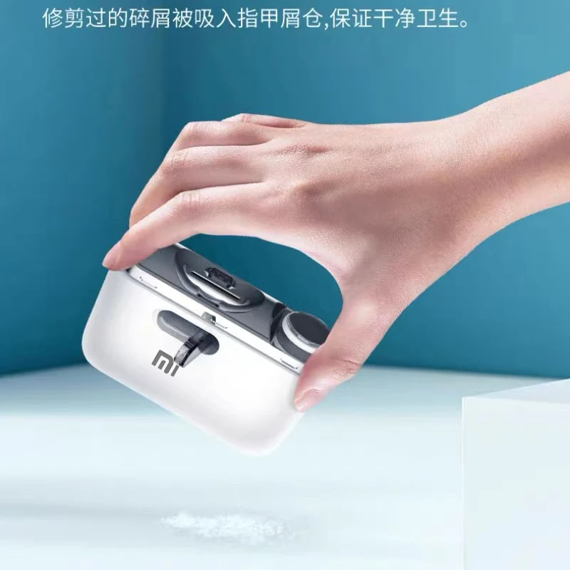 Xiaomi Electric Nail Clippers Fully Automatic Polished Armor Trim Nail Clipper Mijia Smart Home Suitable for Children Manicure