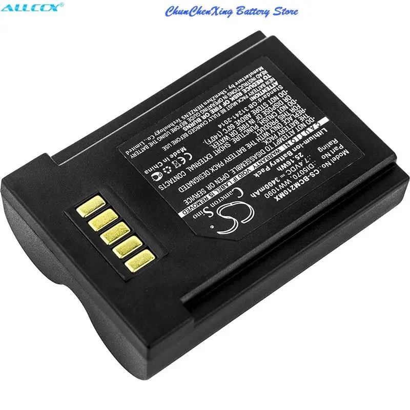 Cameron Sino 3400mAh Battery DI5070,WW1090 for BCI SpectrO2 10, SpectrO2 20, SpectrO2 30, SpectrO2 Pulse Oximeters