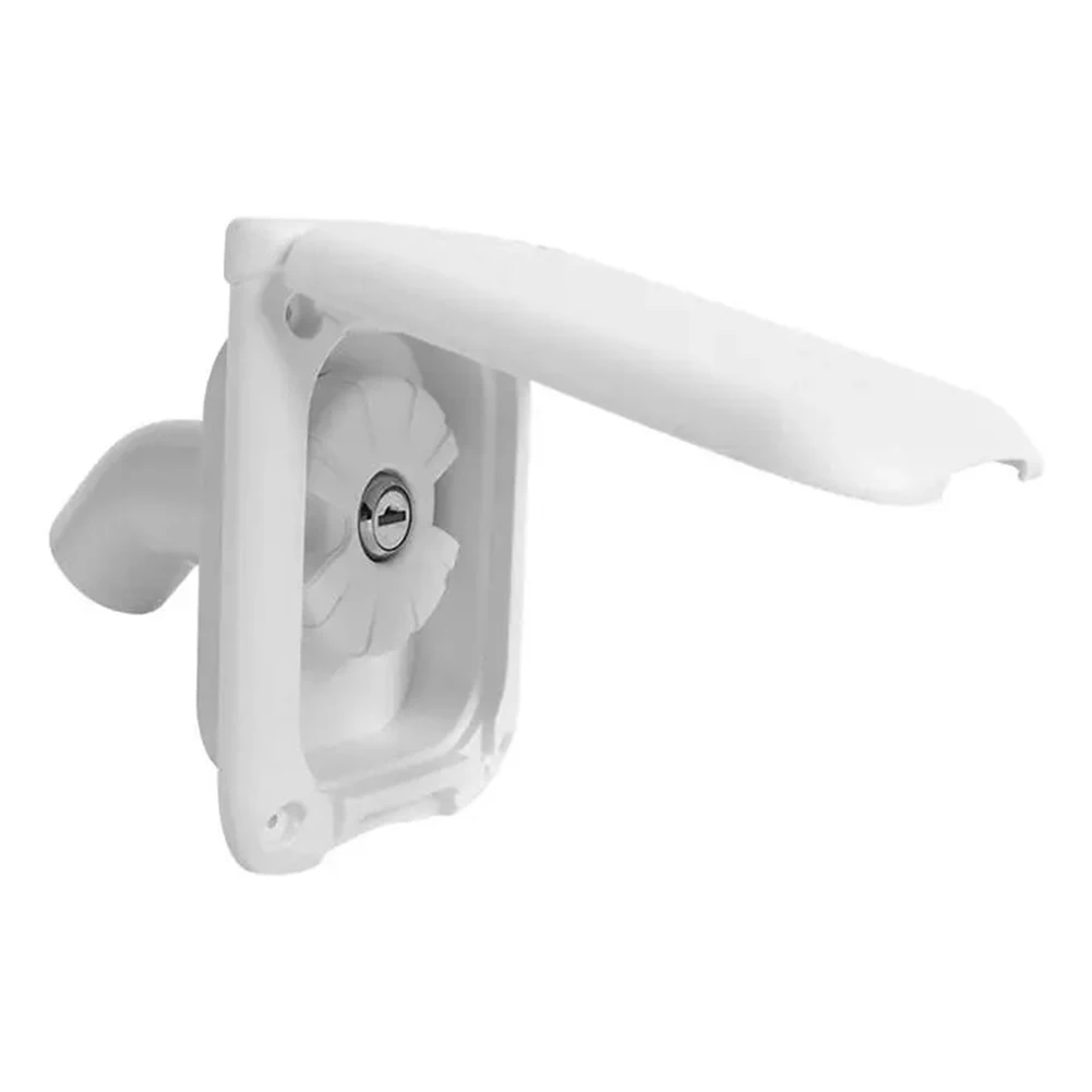 

Lockable RV Water Inlet Cover Camper Gravity Water Inlet With Magnetic Cover RV Fresh Water Fill Hatch Inlet Filter