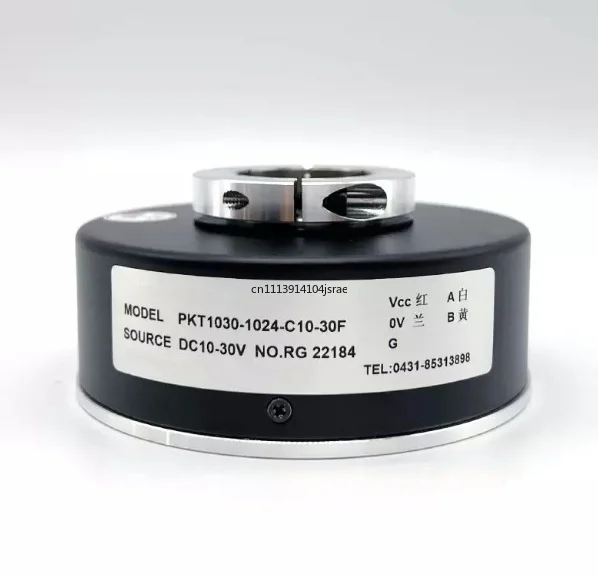 High Resolution Hollow Shaft Rotary Encoder 18mm 20mm 30mm Hole 80mm Outer Diameter 200 360 500 1000 1024 2000 2500 3600 5000PPR