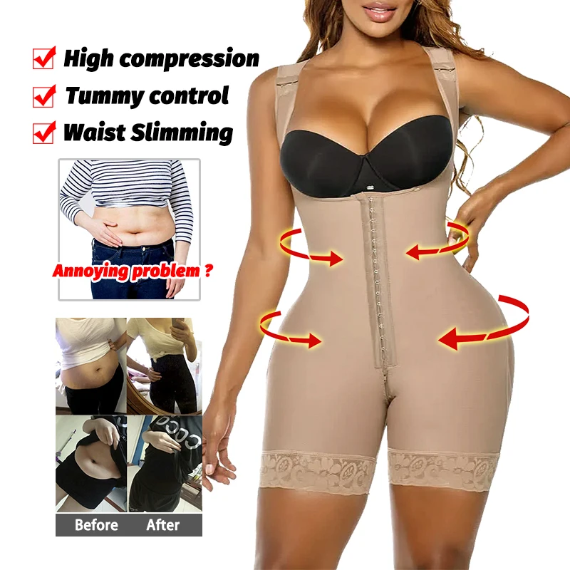 Abdomen Control Girdles Shapers Colombianas Faja Shapewear Postpartum Post Surgery Tummy Control Corset Sheath Female Underwear