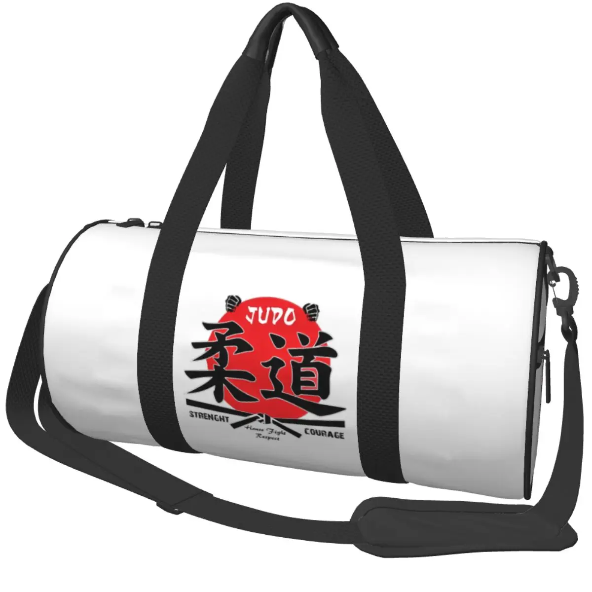 Judo Sports Bags Luggage Gym Bag with Shoes Funny Handbags Couple Design Outdoor Fitness Bag