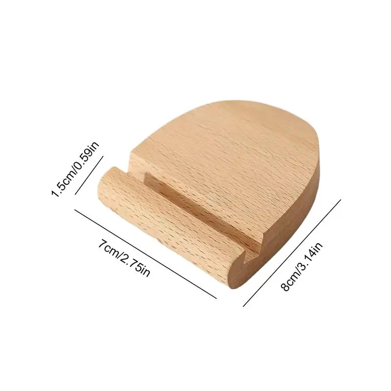 Suporte De Telefone De Madeira Para Smartphone, Suporte De Mesa, Ornamento De Mesa, Mesa De Cabeceira, Presente Organizador para Mulheres e Homens