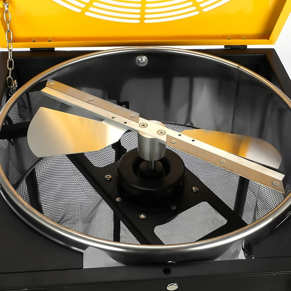 3 Speed Hydroponic Leaf Bud Trimmer Trim Reaper 18" Table Electric Grass Trimmer Machine with 6 Extra Blades