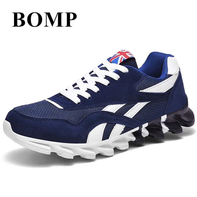 

Hot Sale Blue Unisex Running Shoes Plus Size 36-48 Lightweight Breathable Blade Sneakers Men Outdoor Comfy Men's Sports Shoes