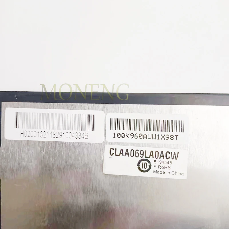 Original 7 inch Display CLAA069LA0ACW CLAA069LA0BCW CLAA069LA0HCW CLAA069LA0DCW For BYD DVD GPS Navigation LCD Screen