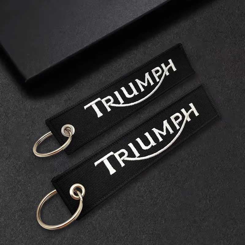 

1PC Fashion High-Grade Nylon Motorcycle Car Keychain Suitable For TRIUMPH TIGER 1200 EXPLORER TIGER1200 Decoration Accessories