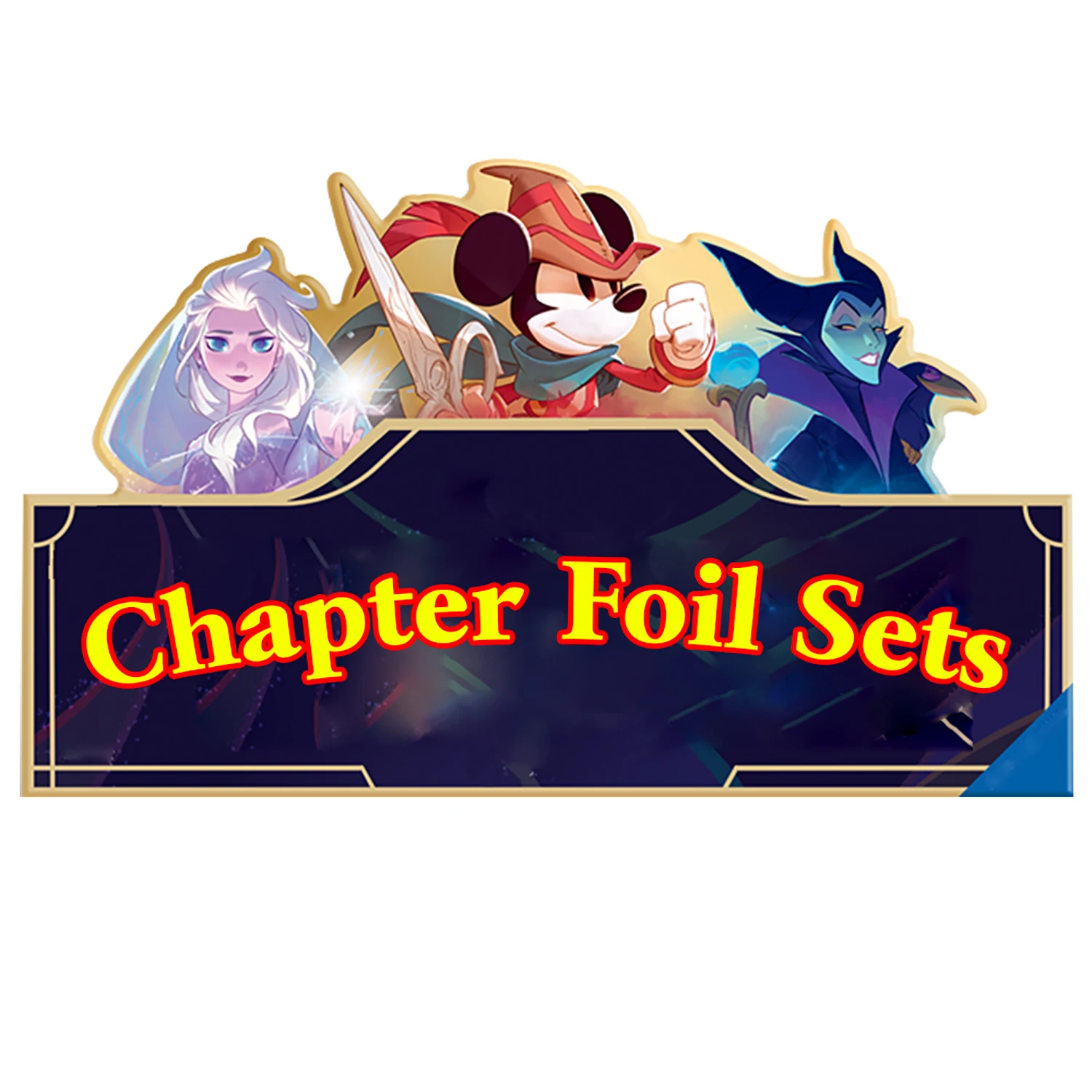 

Lorcana Chapter Foil Enchanted Proxy TCG Game Cards Chapter 1/2/3/4/5/6/7/8English Mickey Mouse Stitch Repunzel Board Game Card