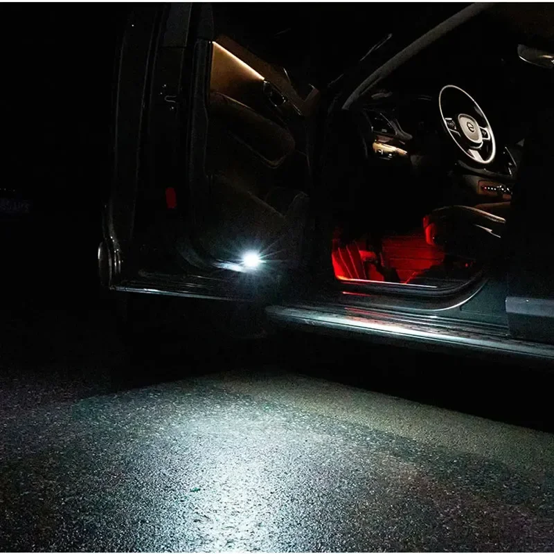 For Volvo V40 V40CC 2013~2025 Car Interior Ambient Footwell Light Ultra-bright 12V LED Atmosphere Neon Lamp Bulb Kit Accessories