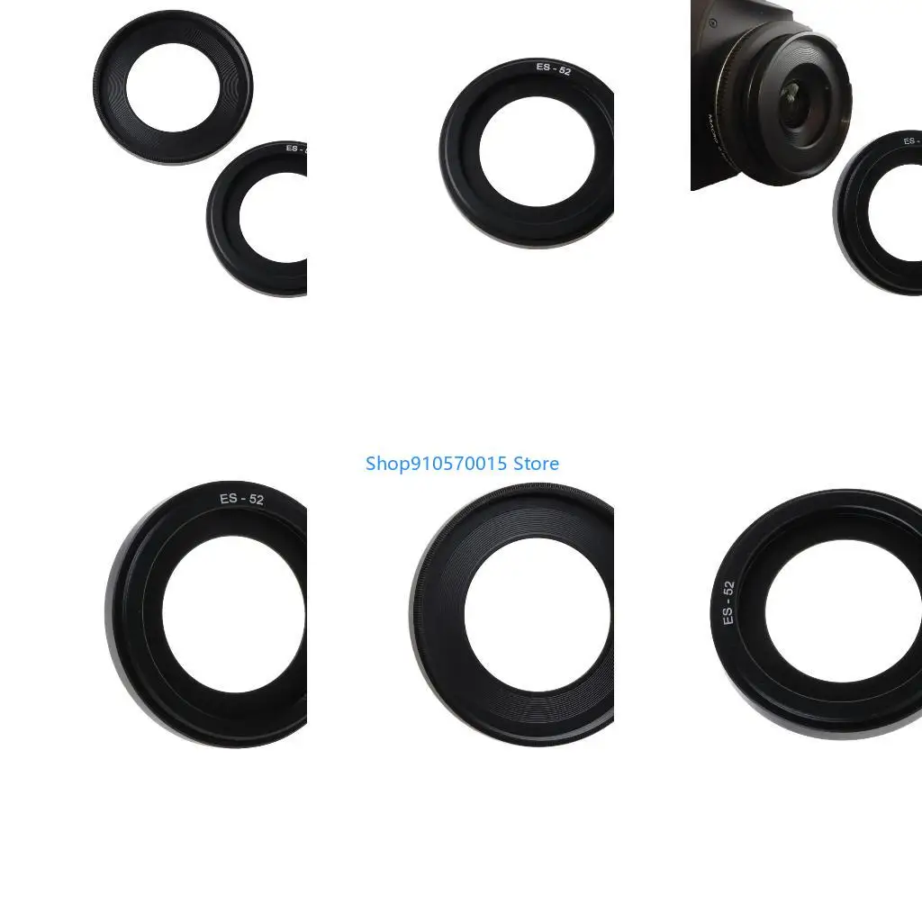 B95C ES52 Lens Hood with EF 40mm f/2.8 IS for STM Lens Replaces ES-52 Cameras