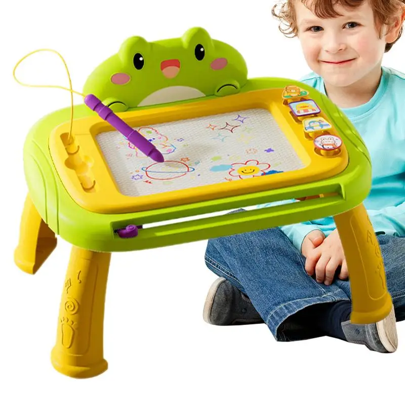 

Drawing Board For Kids Magnetic Drawing Doodle Board Toddler Drawing Pad Sketch Doodle Pad Cartoon Frog Drawing Boards With