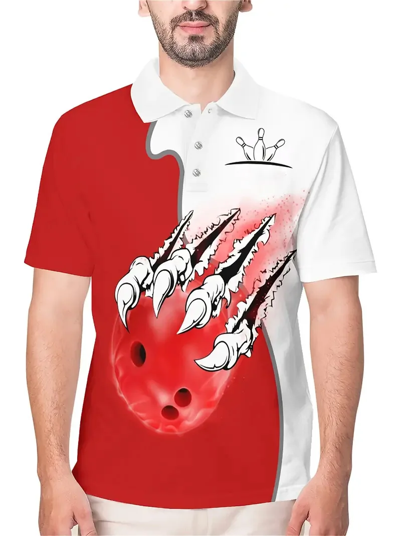 Men's and women's bowling polo shirts, suitable for competitions, training, and club team clothing, are a good choice