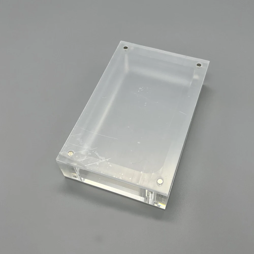 Transparent Storage Magnetic Acrylic box For gamboy light  For GBL Game Console Cover Shell  Box Display Stand game Accessories