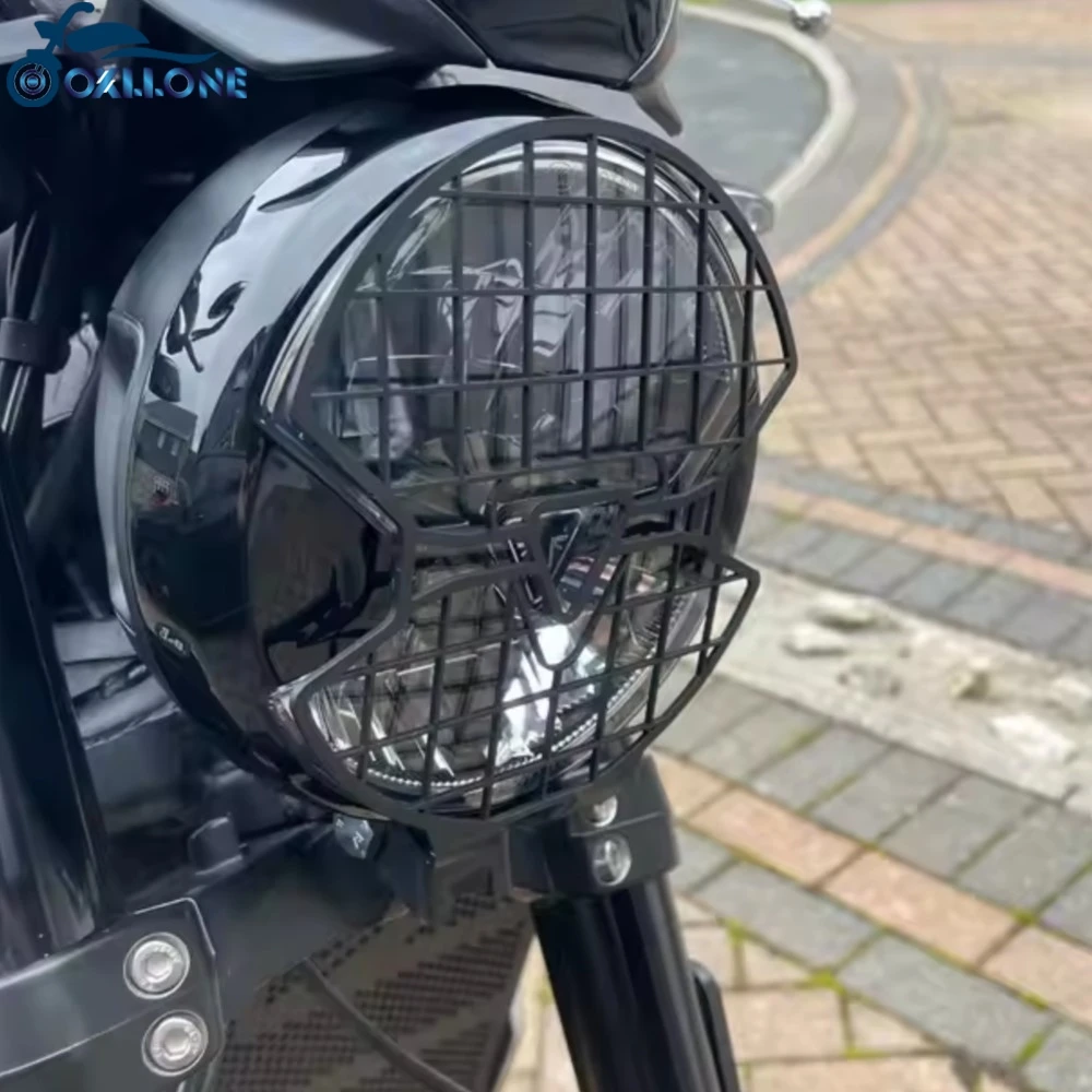 

FOR Trident 660 Trident660 2021 2022 2023 2024 Motocycle Accessories Headlight Protector Grill Grille Headlamp Head Light Cover