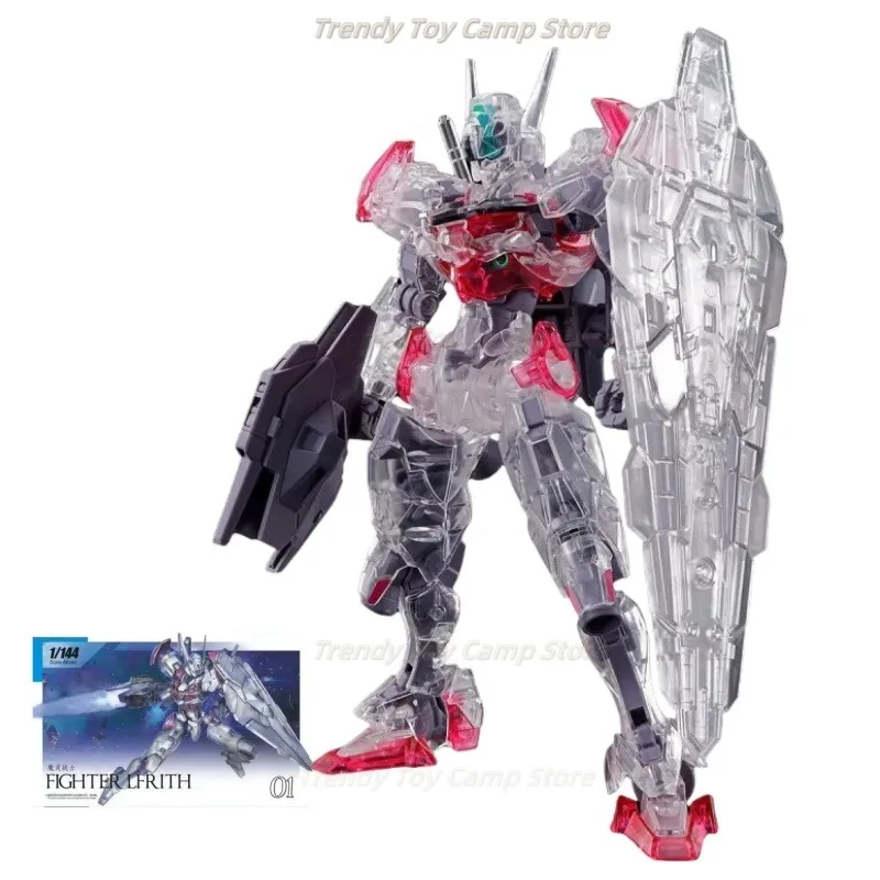 

【In Stock】Fighter LFRITH HG 1/144 01B Transparent Color Version Witch From Mercury Assembled Model Robot Toy Gift