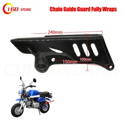 Motorcycle Chain Guide Guard Fully Wraps for Honda Z50 Z50A Z50J Z50R Mini Trail Monkey Bike Motorcycle Parts