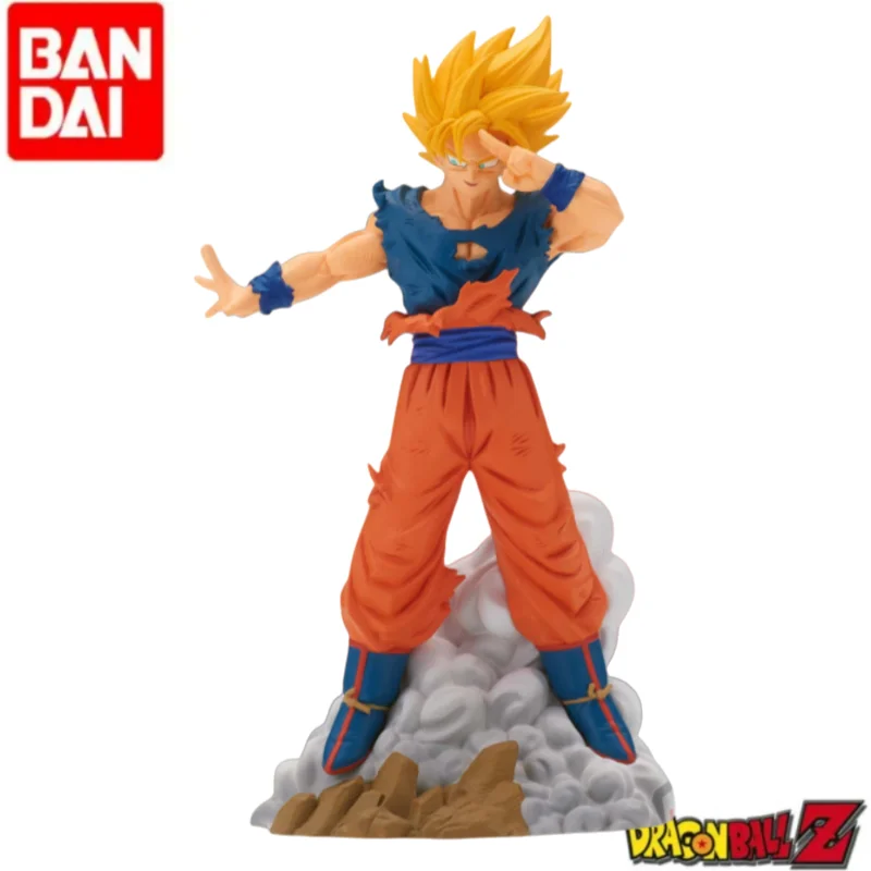 In Stock Original Bandai Dragon Ball Son Goku Anime Merchandise Action Figure Figurine Model Ornaments Statue Holiday Gifts