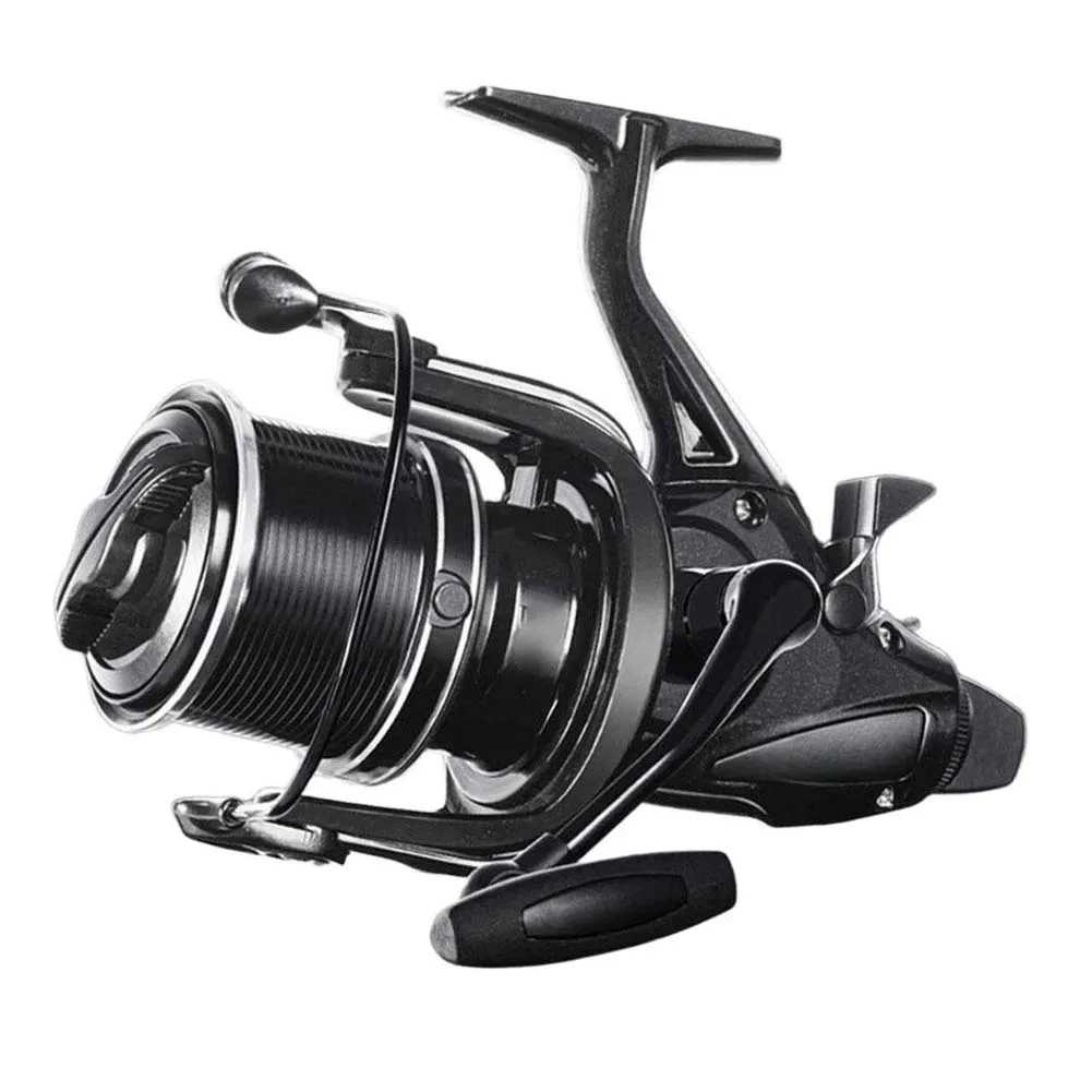 Big Water Reel Carp Fishing Reel 6 1 Ball Bearings 4.1 1 Gear Ratio Anti-Tangle Guard Ergonomic Fishing Handle Design