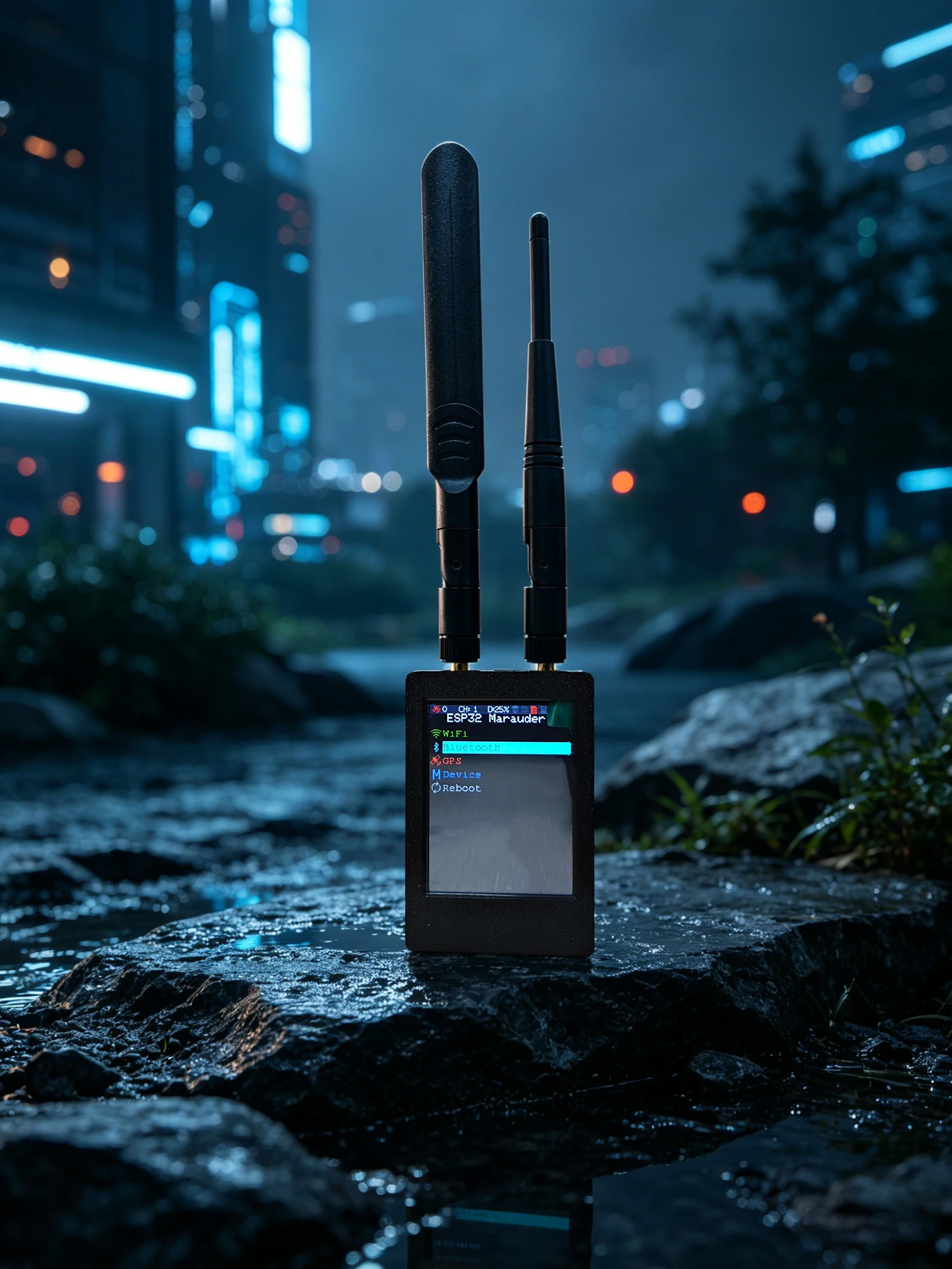 Nuevo Dispositivo ESP32 Marauder Mar-X-Auder Predator con WiFi, Bluetooth, GPS, Compatible con Actualizaciones CYD, Permite Herramientas de Seguridad Inalámbricas