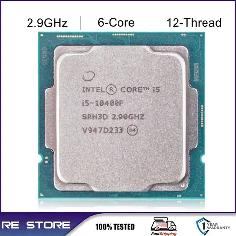 Procesador Intel Core i5 10400F 2,9 GHz LGA 1200 de seis núcleos