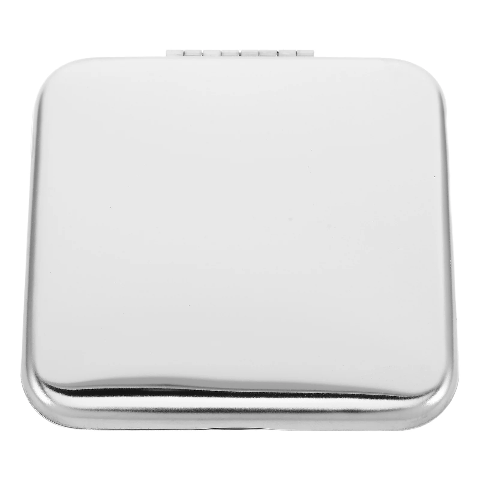 

Double-Sided Stainless Steel Compact Mirror Foldable Portable Travel Makeup Handheld Pocket Magnifying Purse Mirror