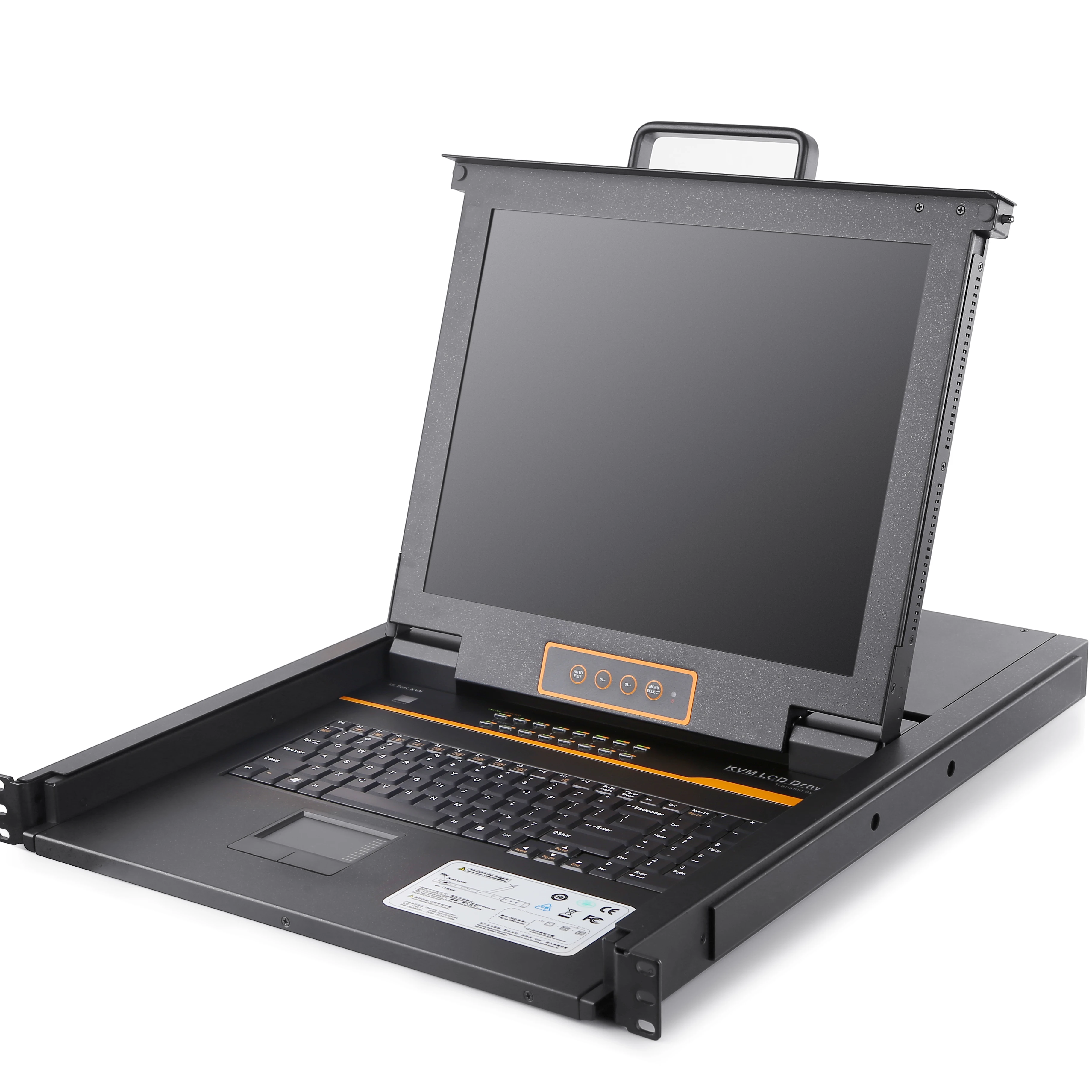 

Jamanet 7,3-дюймовая 19-дюймовая светодиодная KVM-консоль 1U, 8/16 портов + 16 комплектов кабелей, стойка для кабелей, ящик для консоли KVM, беспроводной KVM-переключатель с ЖК-дисплеем